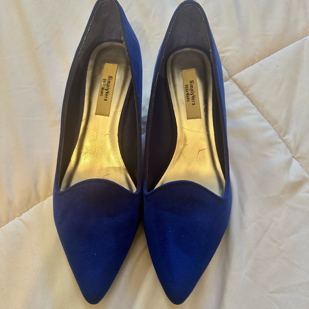 SimplyVera Stuart Weitzman Blue Women's Shoes Size 7